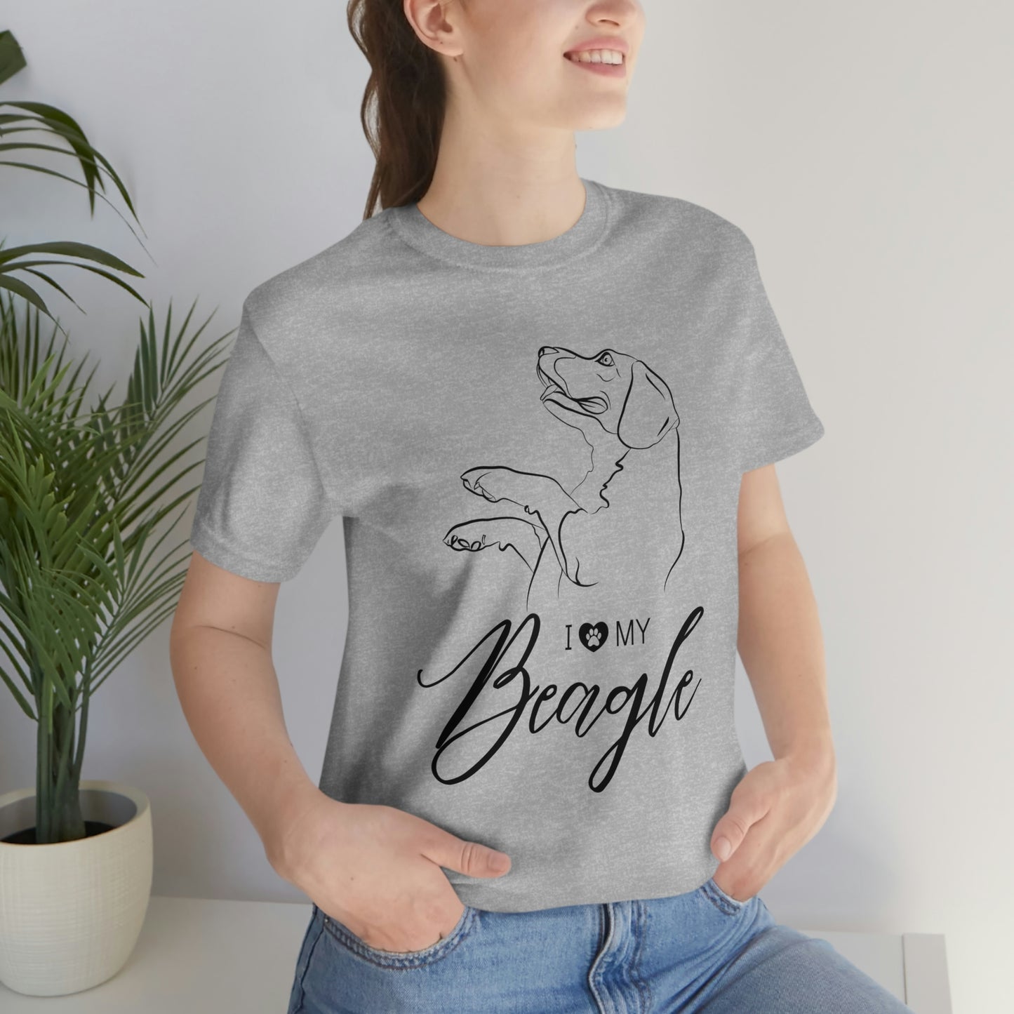 I Love My Beagle T